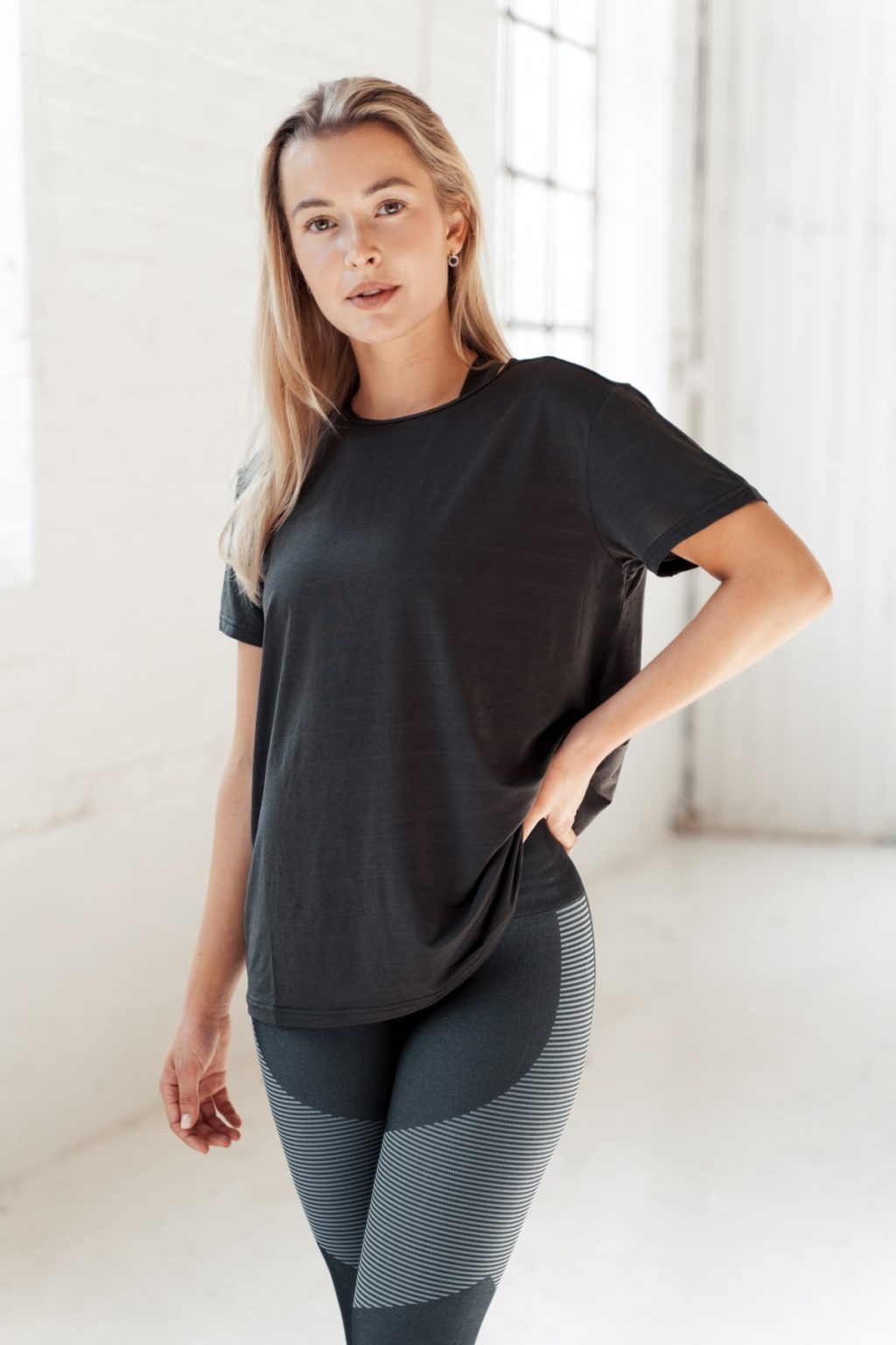 Athlecia Lizzy T-Shirt, Black Ink