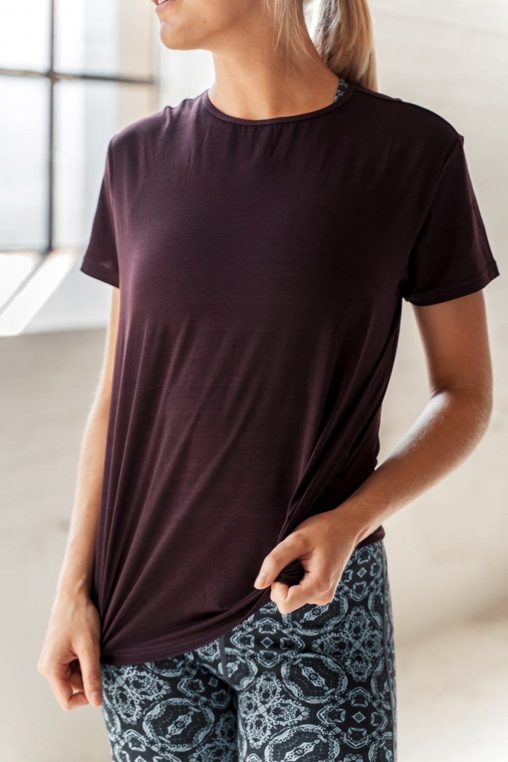Athlecia Lizzy T-Shirt, Purple Grape