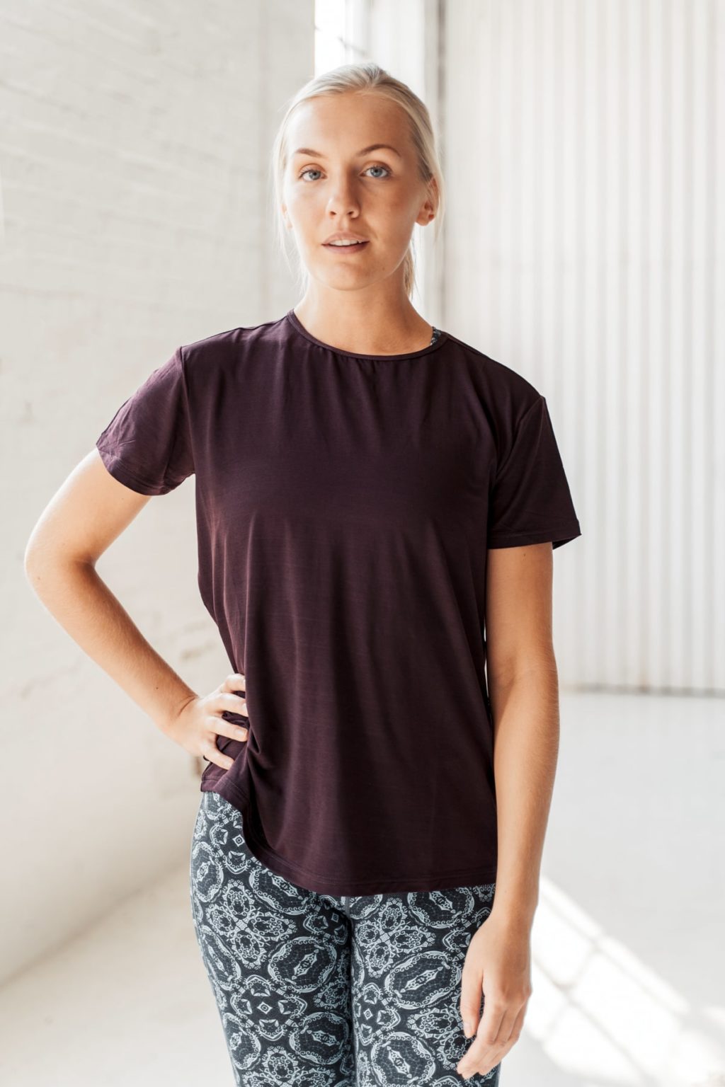 Athlecia Lizzy T-Shirt, Purple Grape - Bild 2