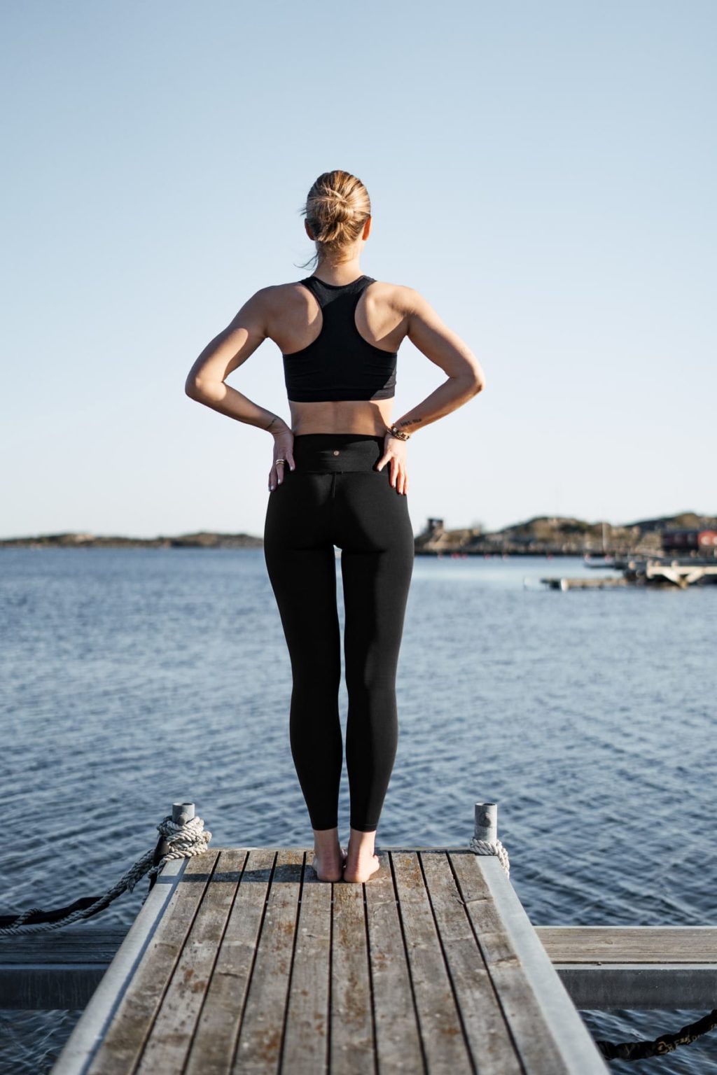 Athlecia Franz High Waist Leggings, Black - Bild 4