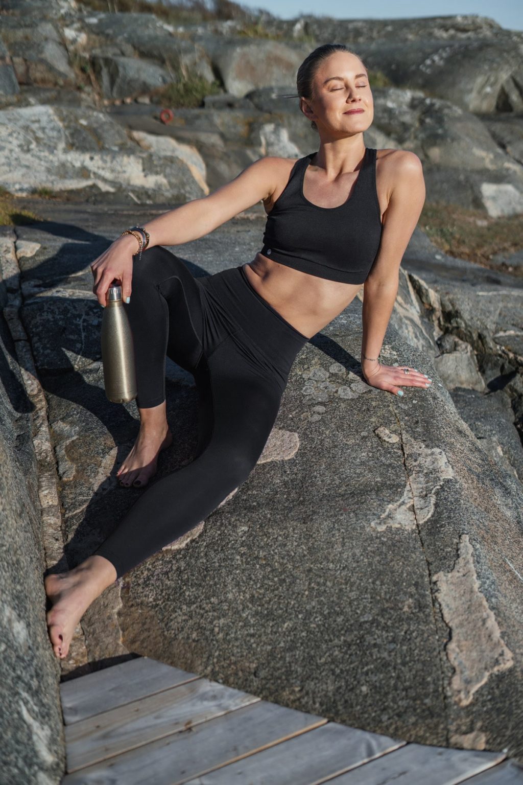 Athlecia Franz High Waist Leggings, Black