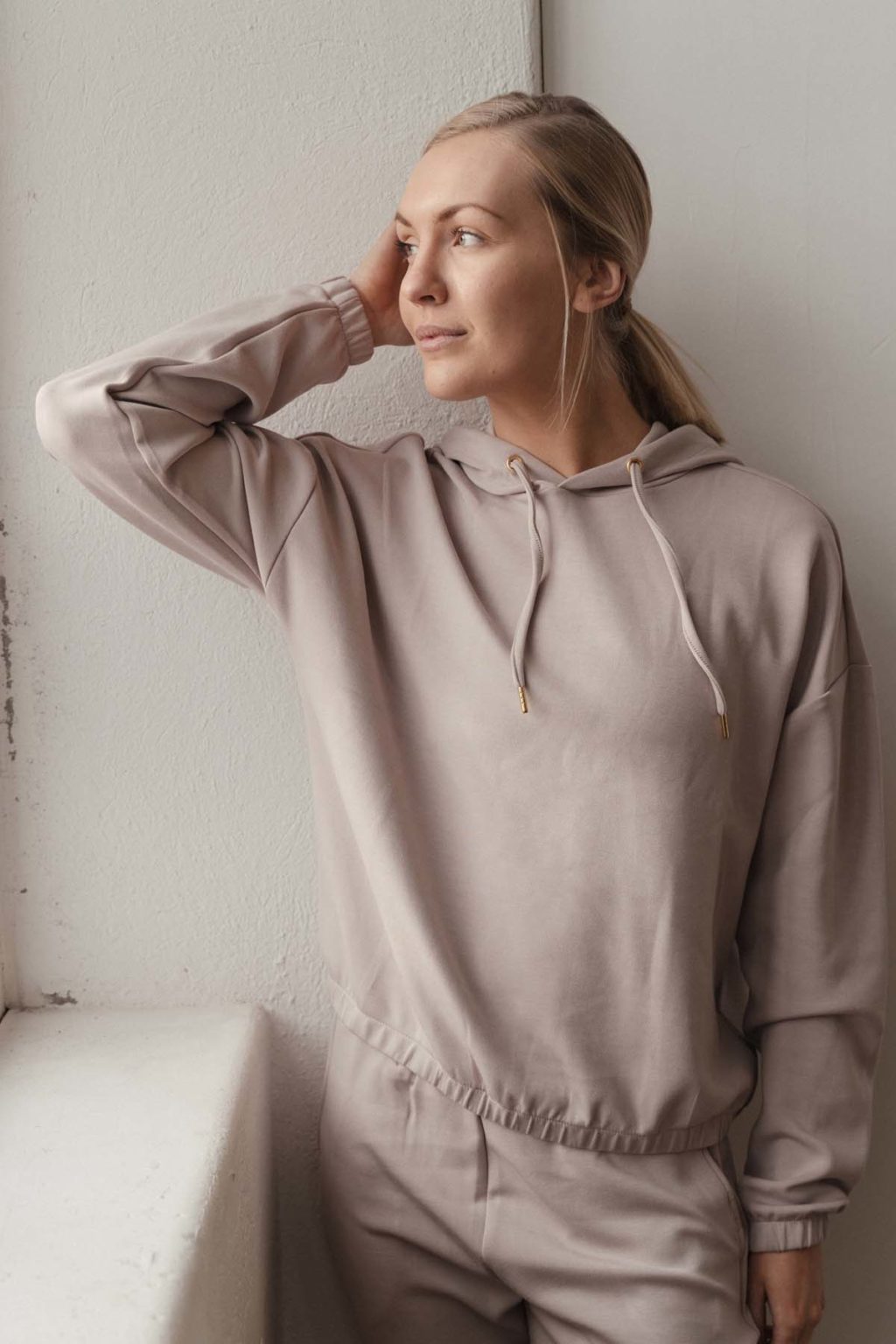 Athlecia Namier Hoodie, Chateau Rose