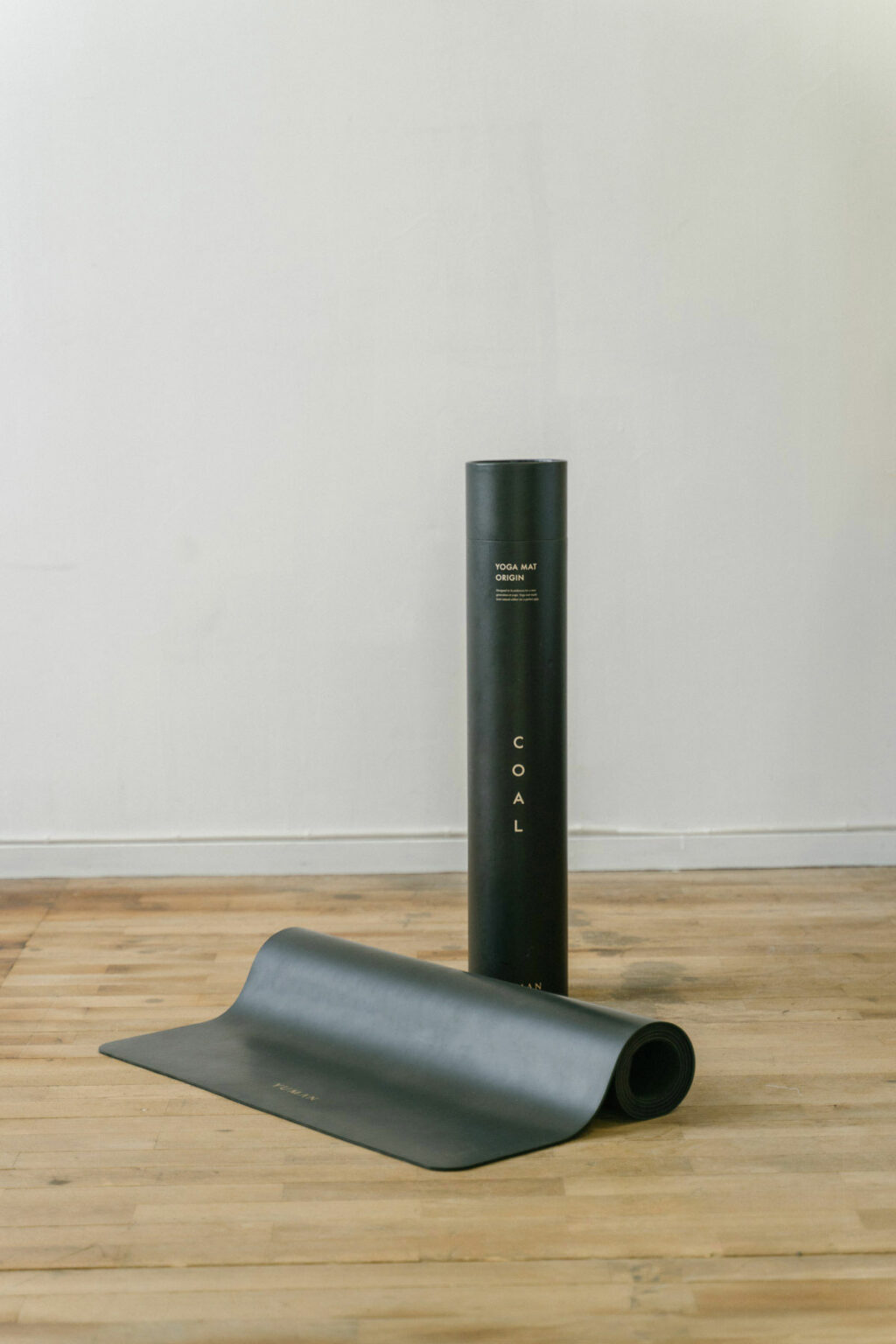 Yuman Yoga Mat Origin 4mm Gold, Coal + Giftpack - Bild 6