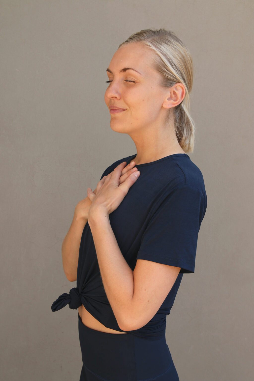 Athlecia Lizzy T-shirt, Dark Sapphire - Bild 3