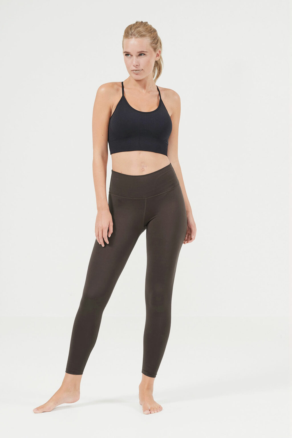 Athlecia Franz High Waist Leggings, Olive - Bild 3