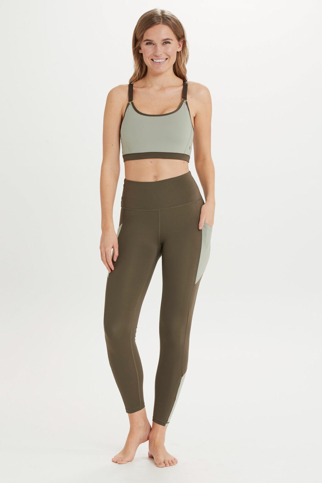 Athlecia Sasha Leggings, Olive