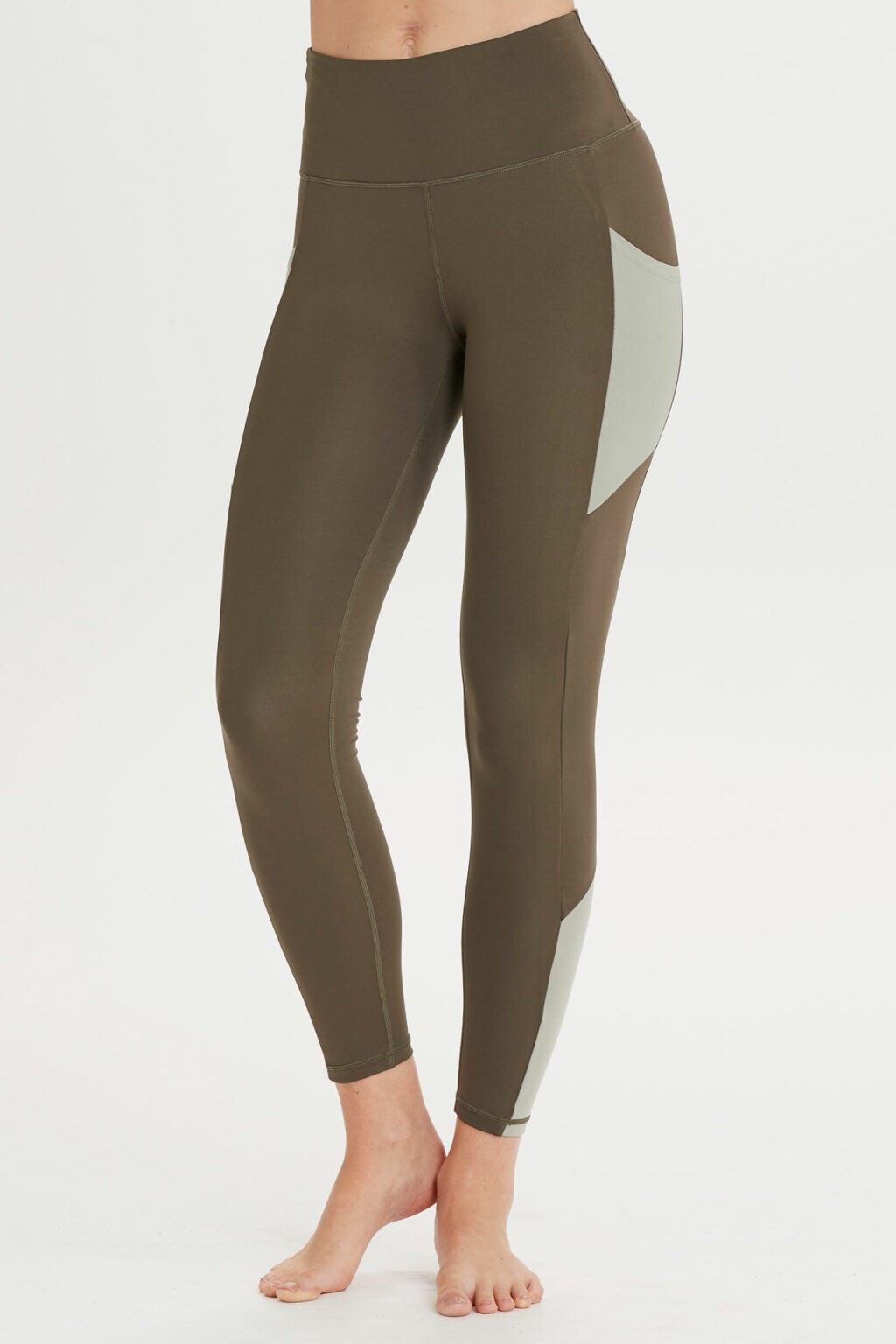Athlecia Sasha Leggings, Olive - Bild 5