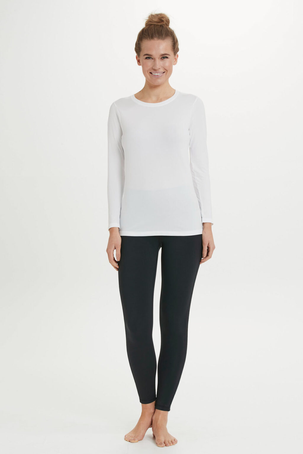 Athlecia Julee Long-Sleeved T-Shirt, White - Bild 2