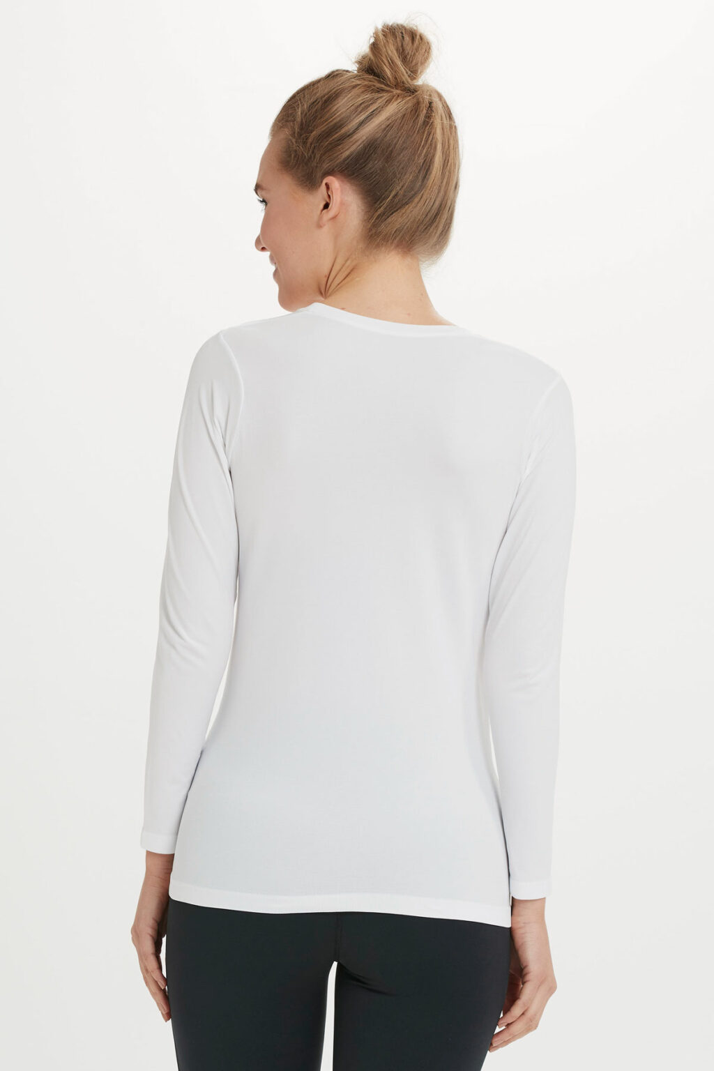Athlecia Julee Long-Sleeved T-Shirt, White - Bild 3