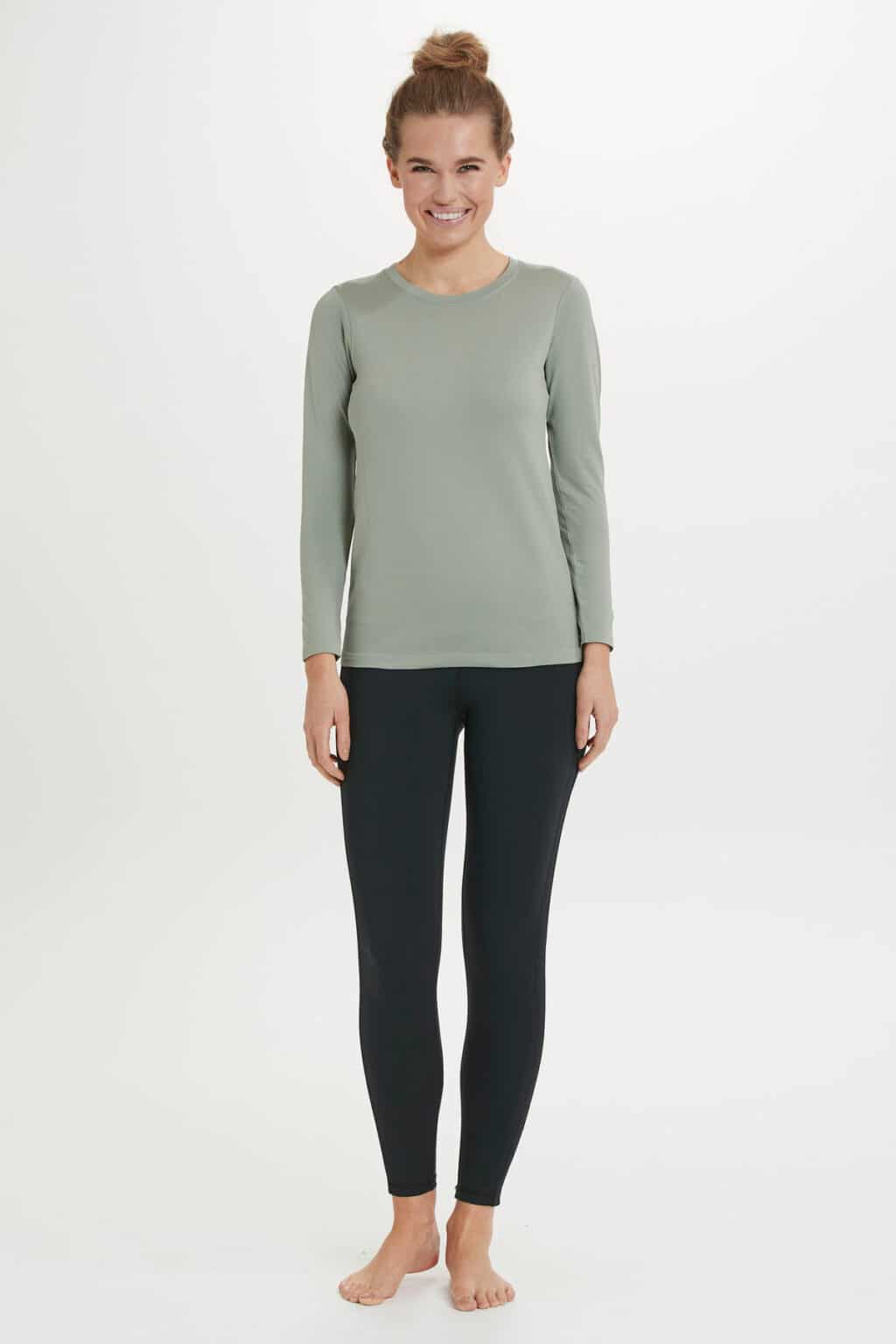 Athlecia Julee Long-Sleeved T-Shirt, Shadow - Bild 4