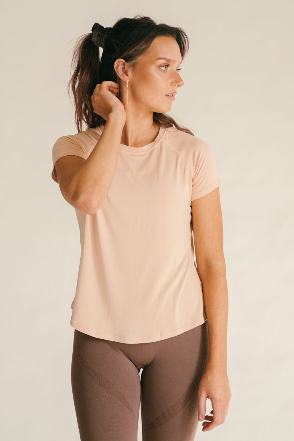Athlecia Gaina Super Soft T-shirt, Maple Sugar - Bild 6