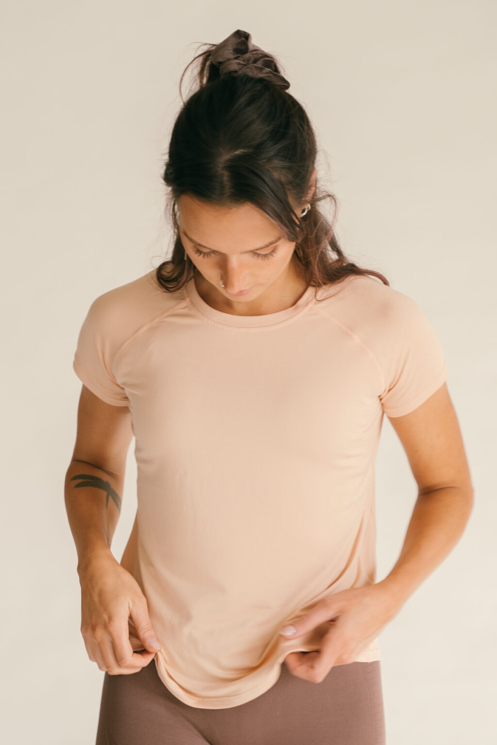 Athlecia Gaina Super Soft T-shirt, Maple Sugar