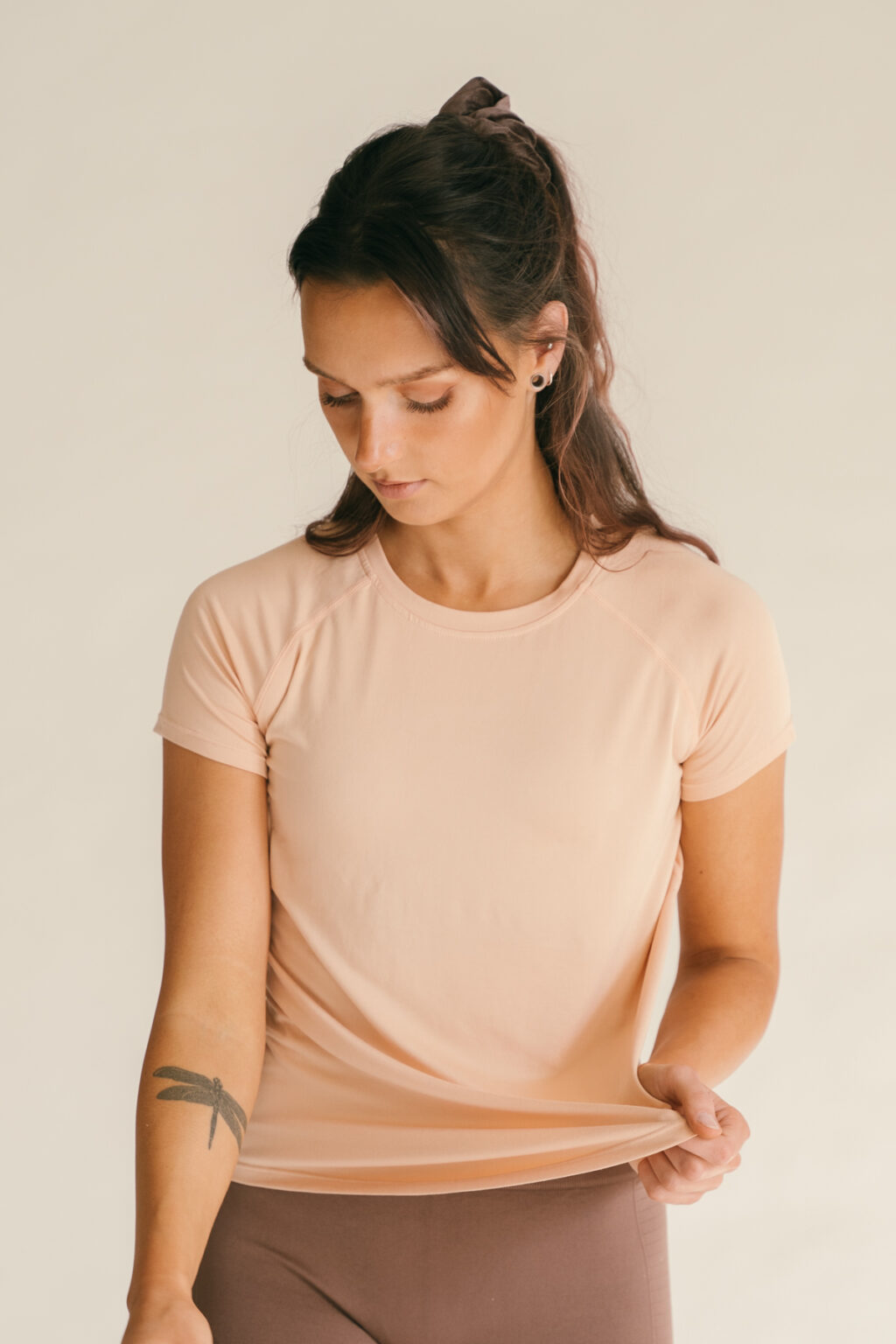 Athlecia Gaina Super Soft T-shirt, Maple Sugar - Bild 5