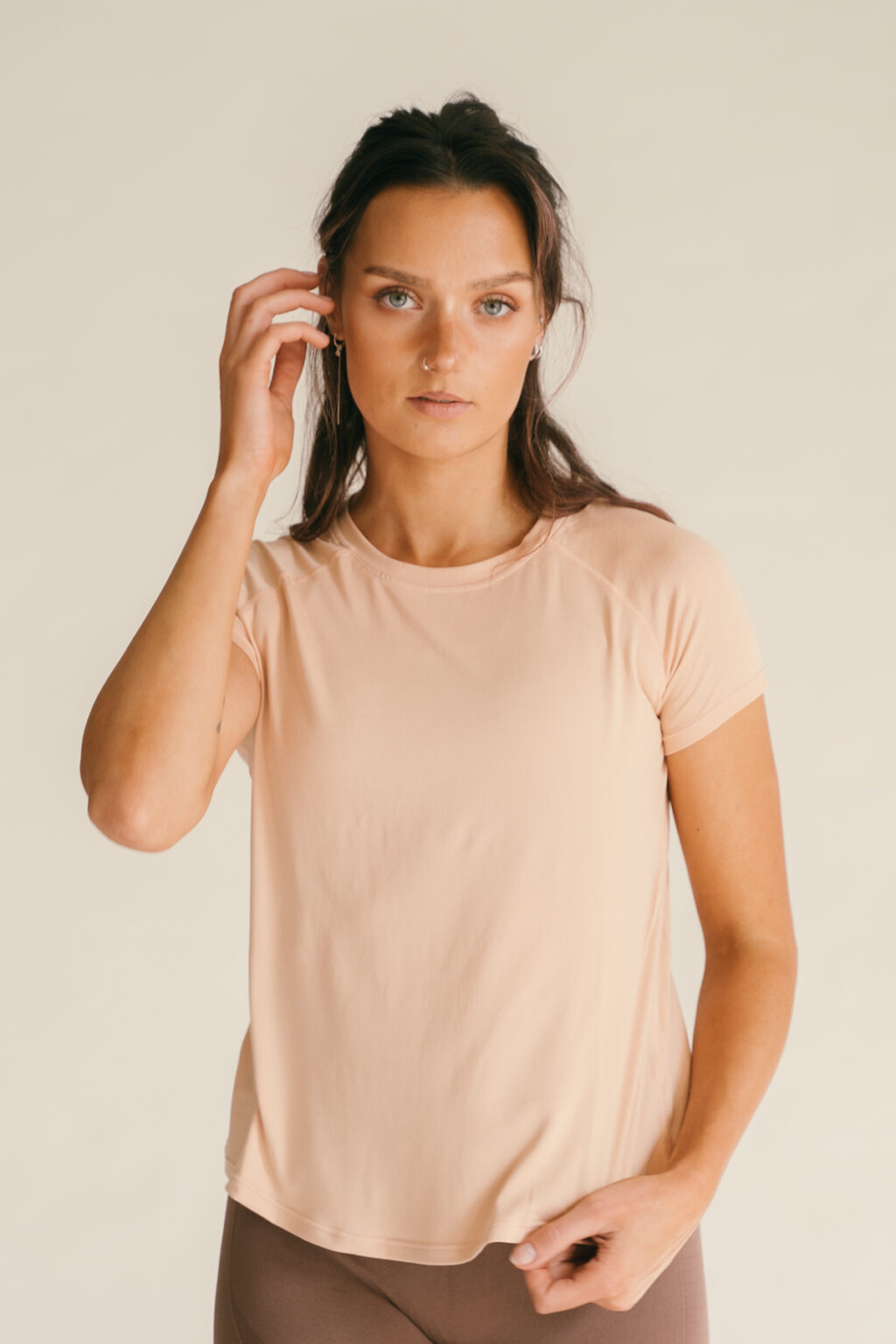 Athlecia Gaina Super Soft T-shirt, Maple Sugar - Bild 4