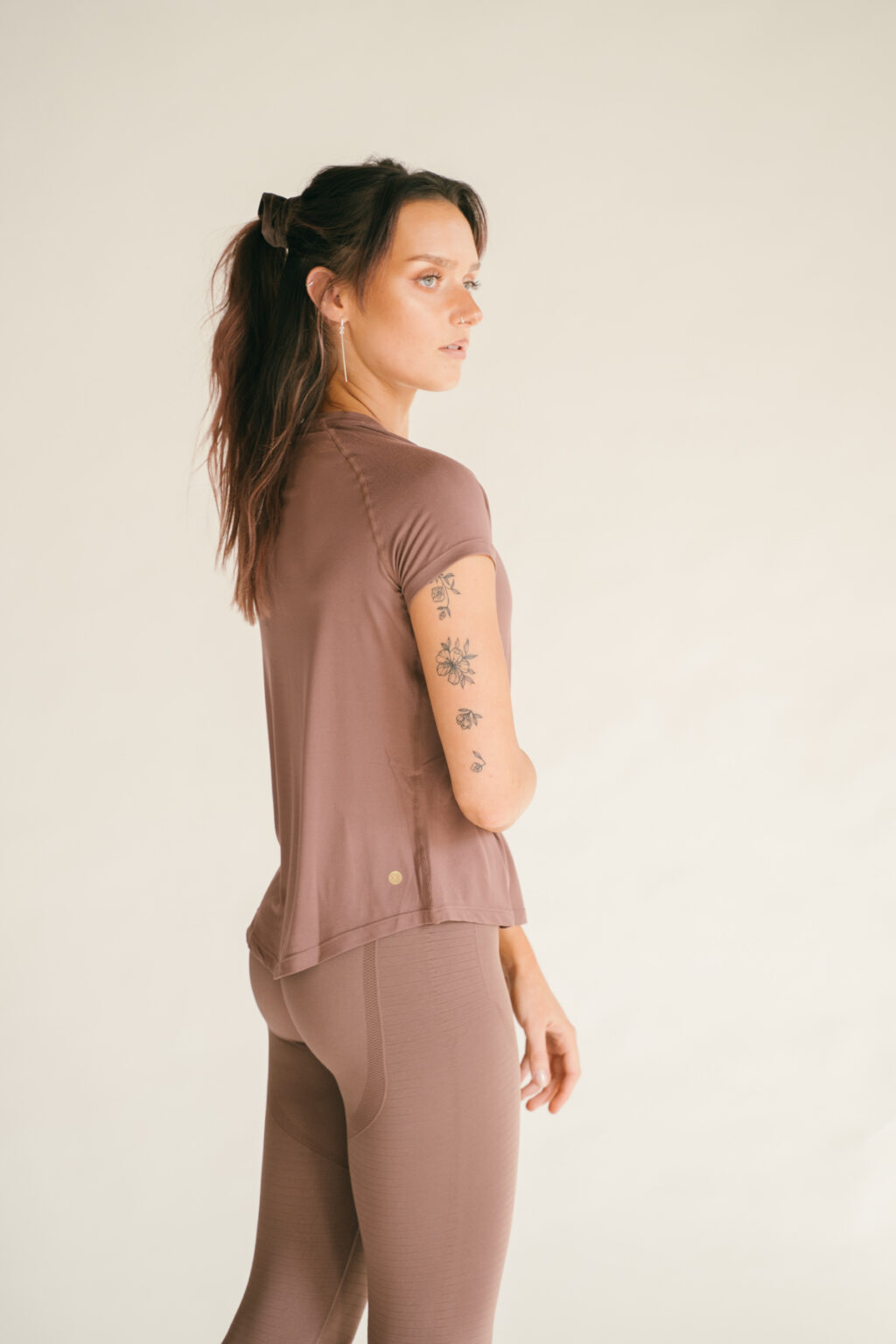 Athlecia Gaina Super Soft T-shirt, Burnt Rose - Bild 4