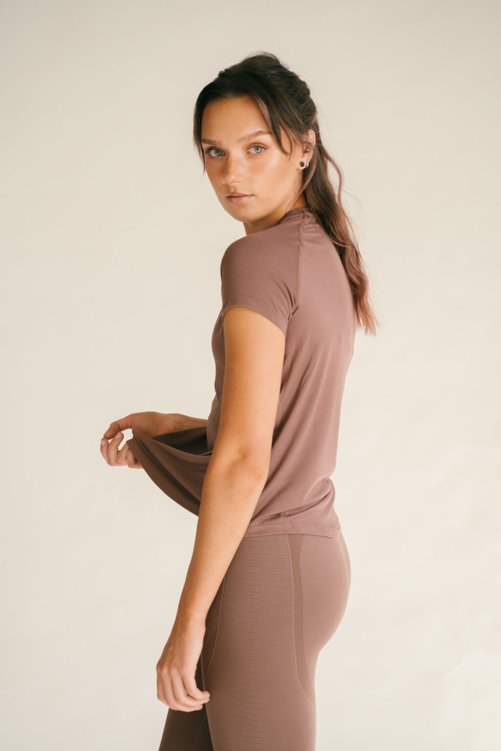 Athlecia Gaina Super Soft T-shirt, Burnt Rose - Bild 7