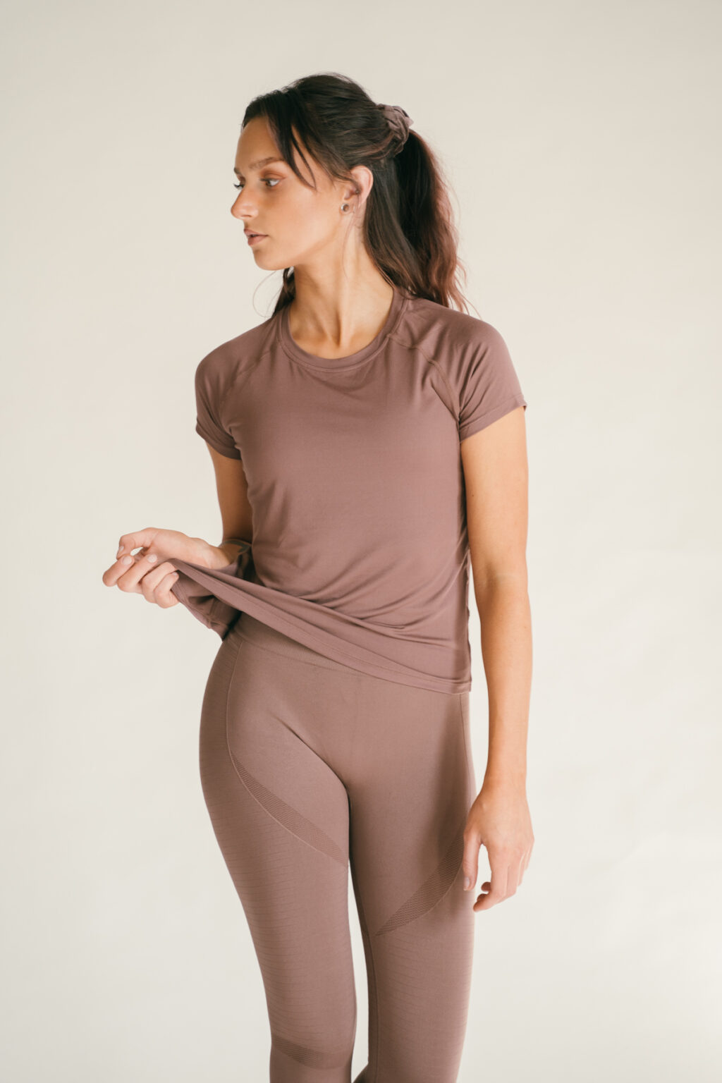 Athlecia Gaina Super Soft T-shirt, Burnt Rose - Bild 6