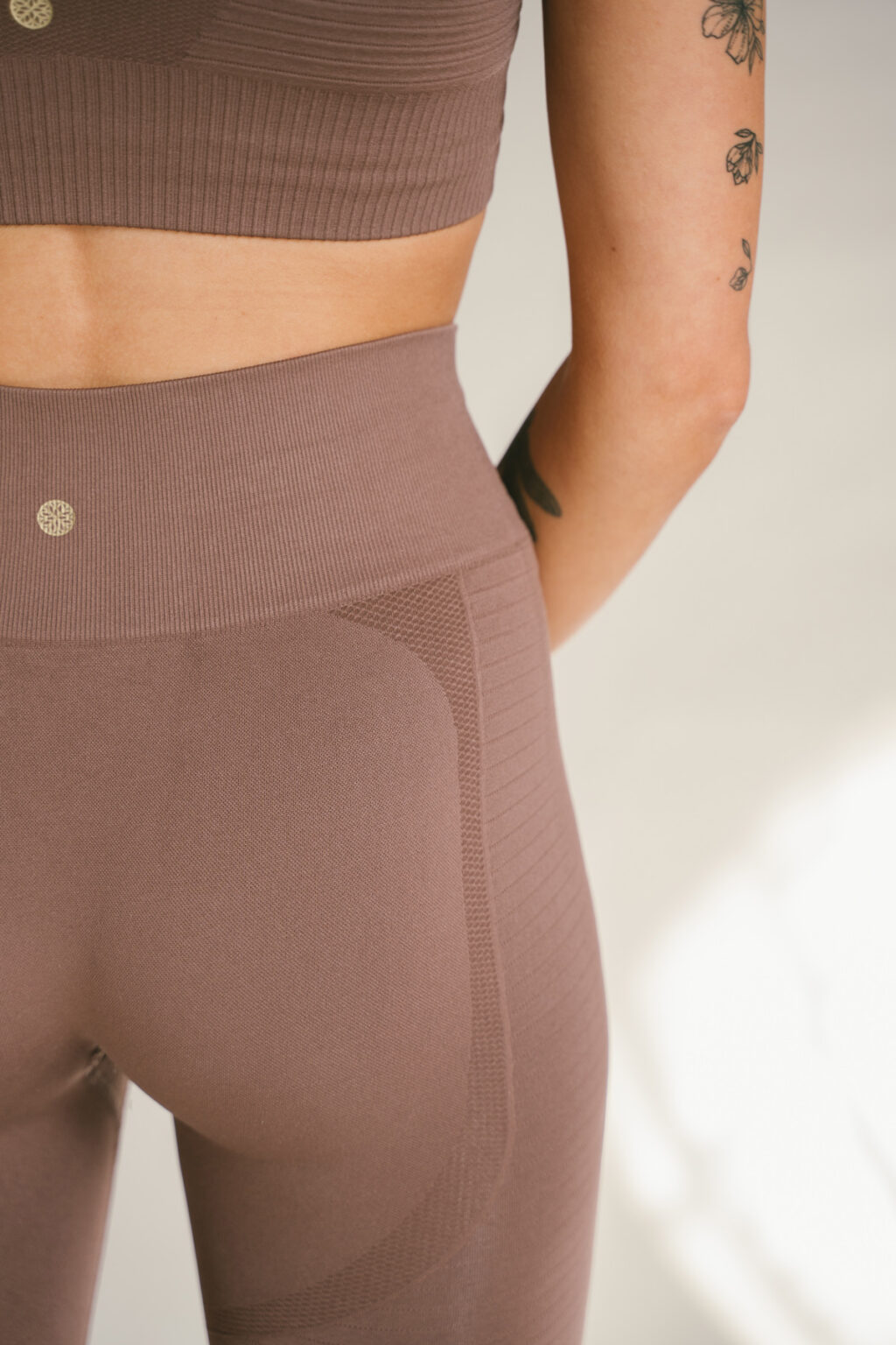 Athlecia Nagar Seamless High Waist Leggings, Burnt Rose - Bild 6