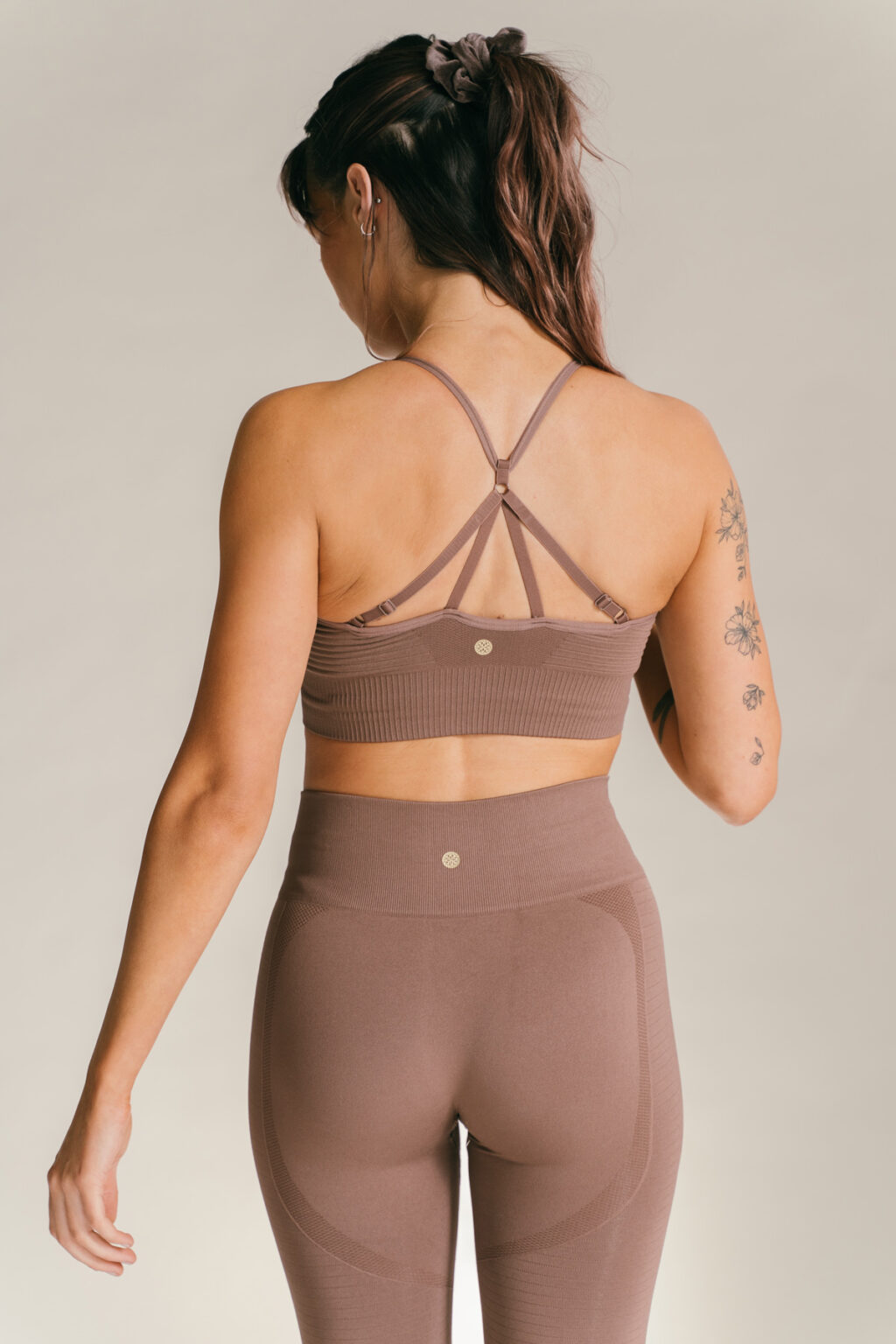 Athlecia Nagar Seamless High Waist Leggings, Burnt Rose - Bild 5
