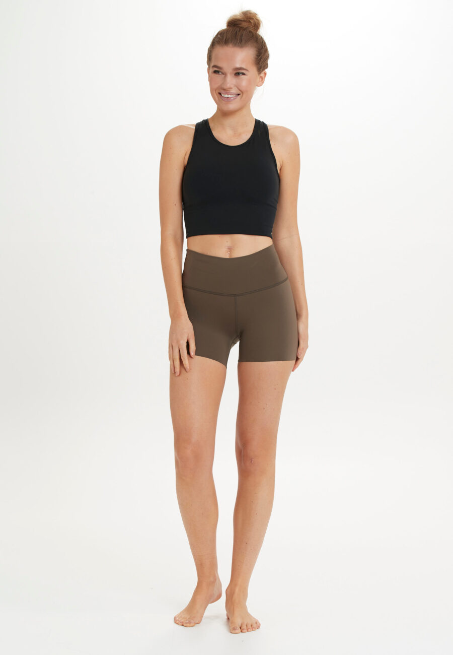 Athlecia Almy Short High Waist Tights, Olive - Bild 6