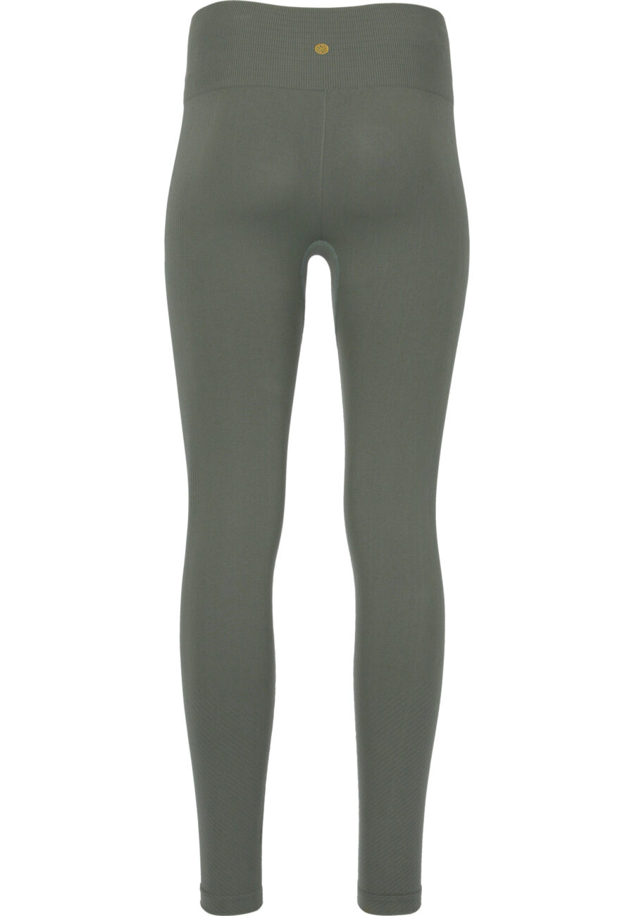 Athlecia Balance Seamless Leggings, Desert Green - Bild 3