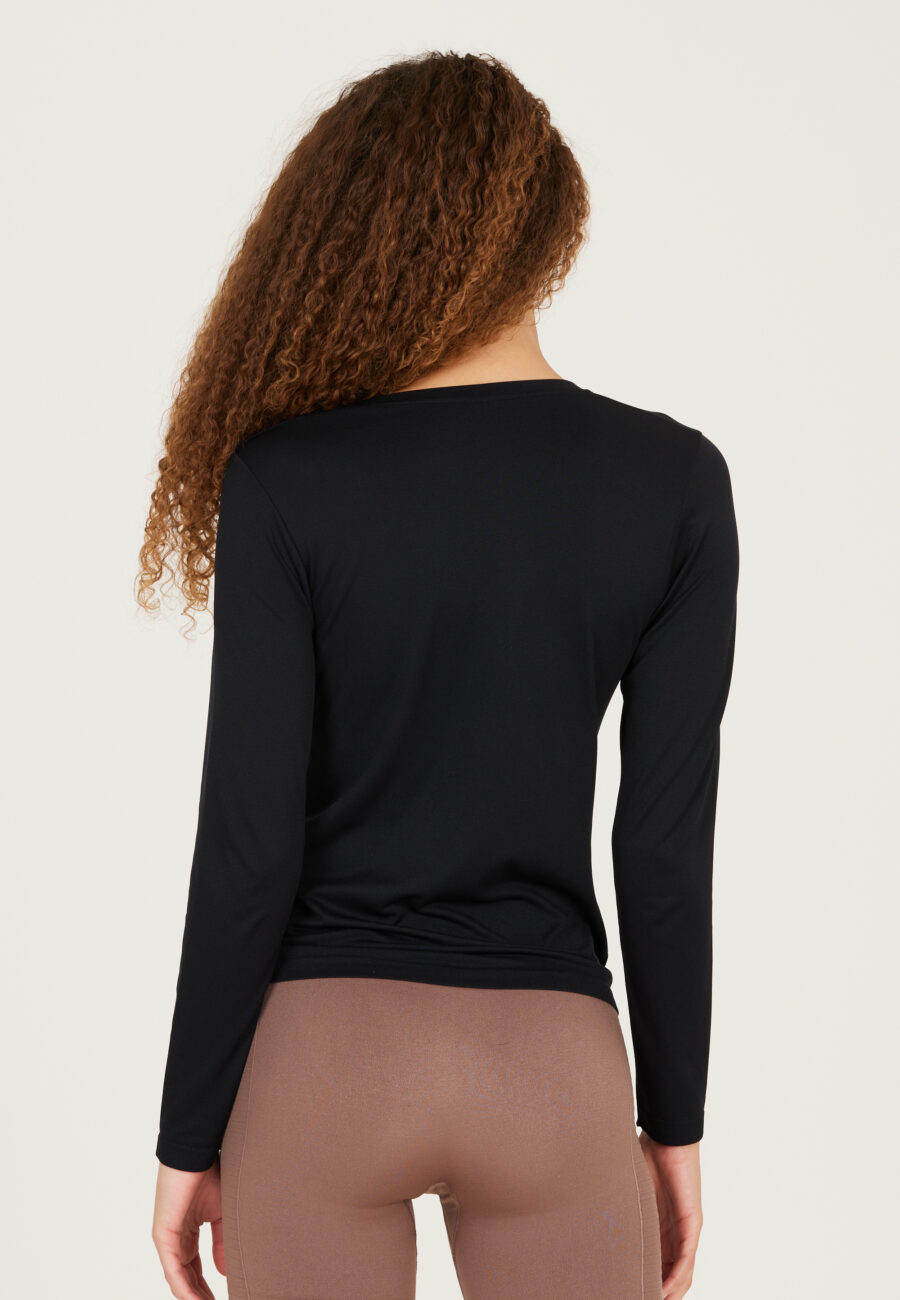 Athlecia Julee Long-Sleeved T-Shirt, Black - Bild 9