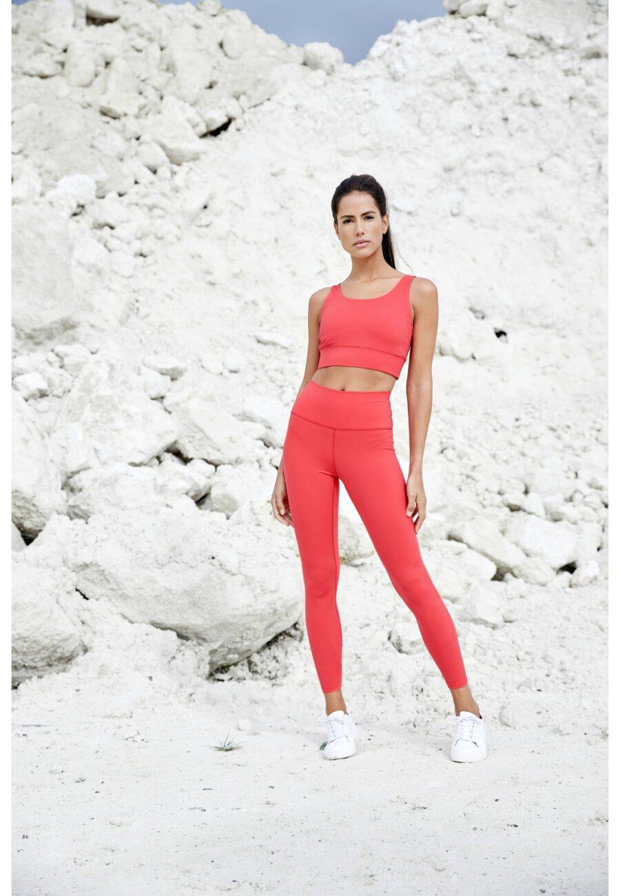 Athlecia Franz High Waist Leggings, Tomato - Bild 15