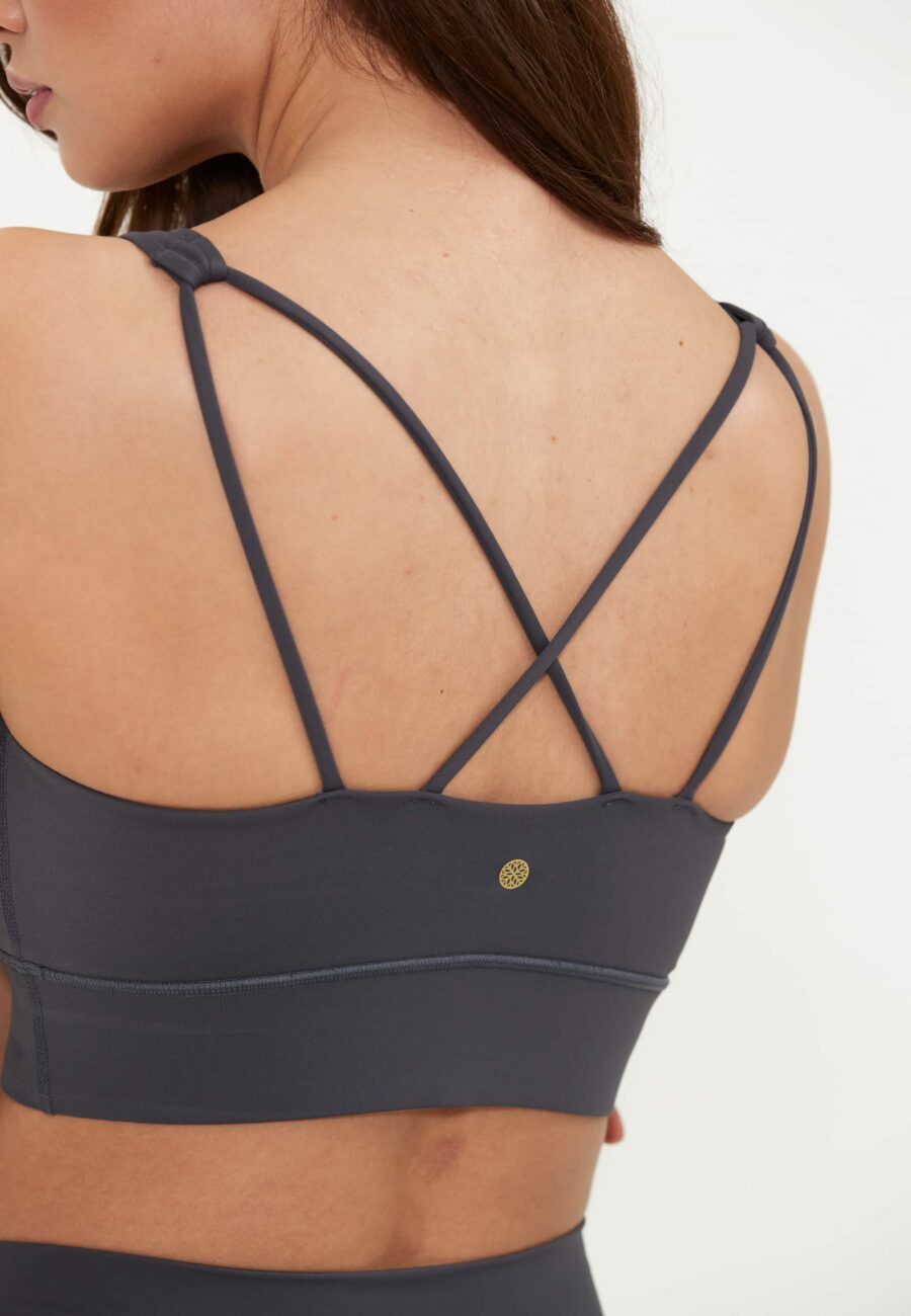 Athlecia Gaby Sports-bra, Dark Concrete - Bild 5