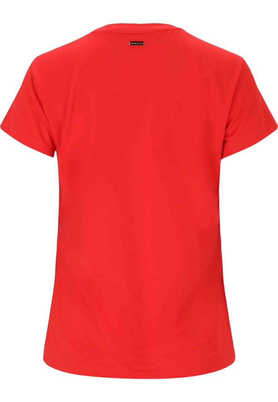 Athlecia Almi T-Shirt, Tomato - Bild 3