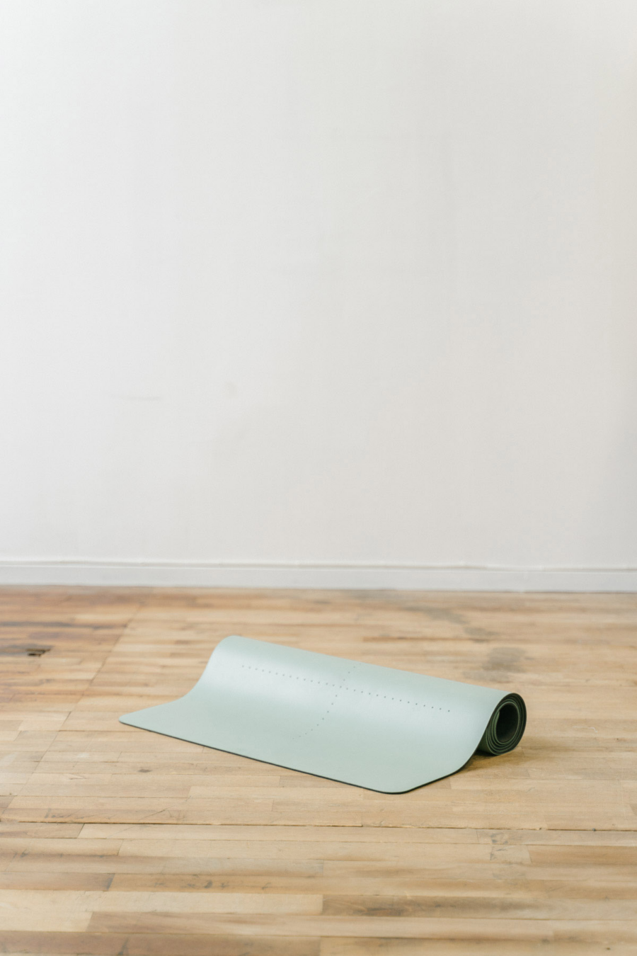Yuman Yoga Mat Origin 4mm Guides Engraved, Sage - Bild 4