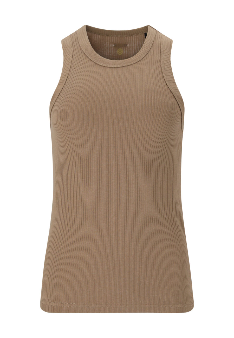 Athlecia Lankae Tank Top Rib Stop Pattern, Sepia Tint - Bild 2