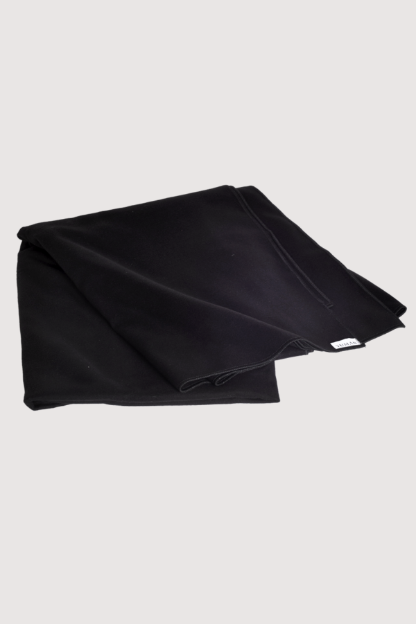 Yuman Yoga Origin Yoga Soft Blanket Wool Mix, Black
