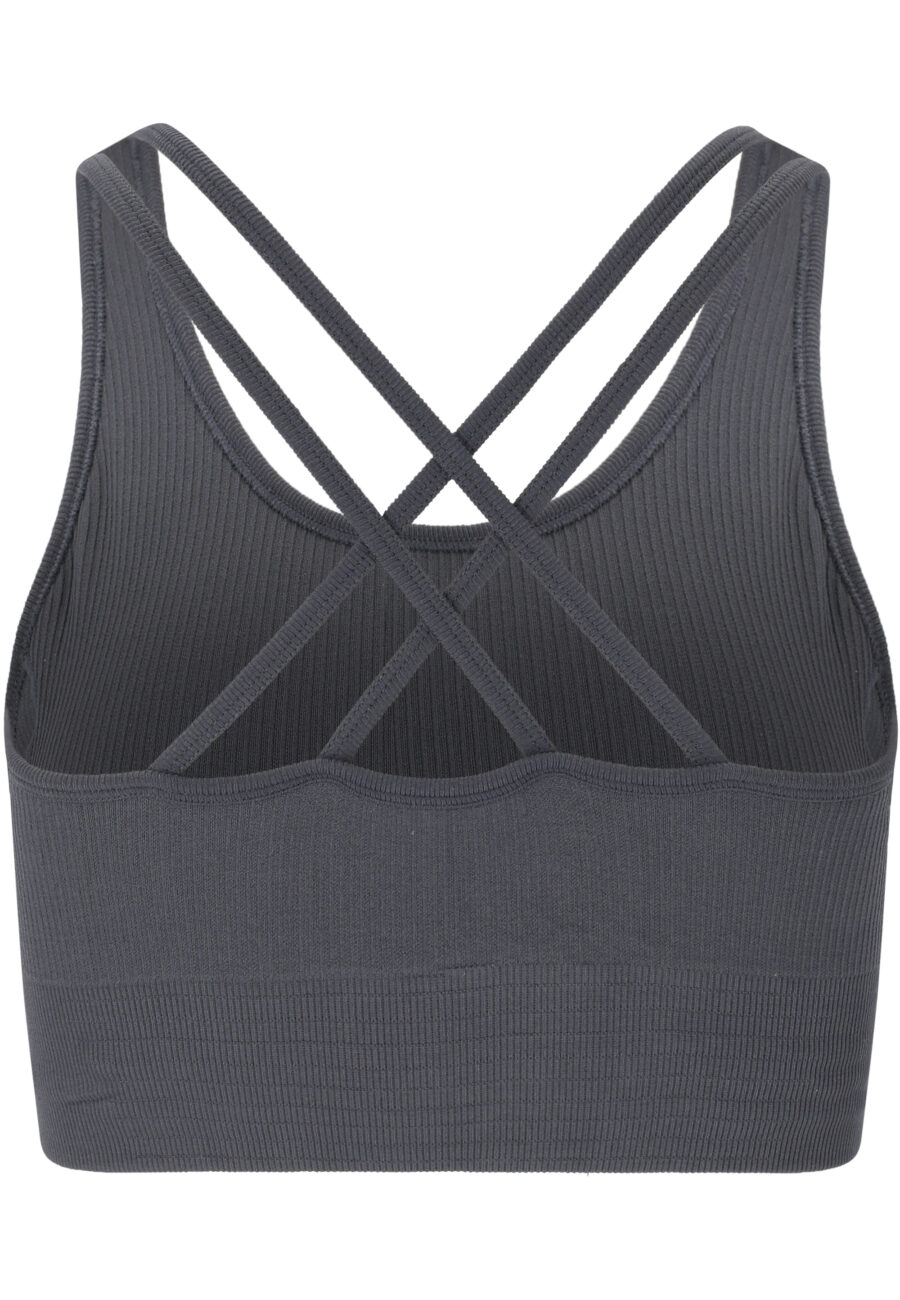 Athlecia Aideny Seamless Rib Sports-Bra, Ombre Blue - Bild 3