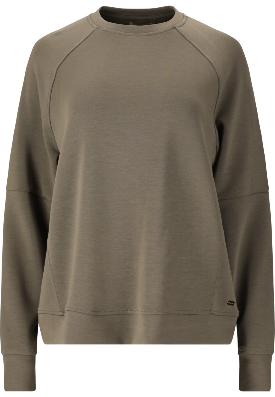 Athlecia Jacey Super Soft Sweater, Smokey Olive - Bild 2