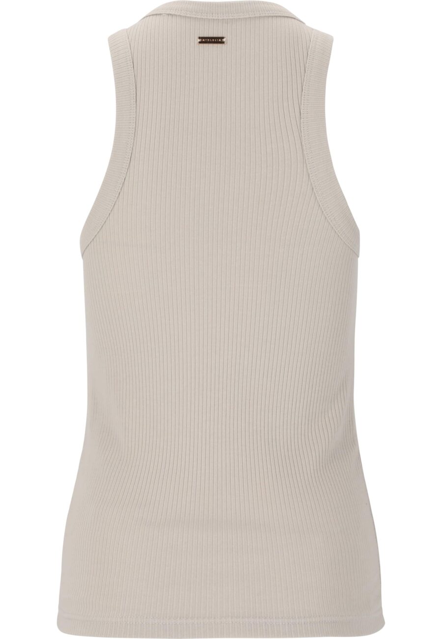 Athlecia Lankae Tank Top Rib Stop Pattern, Dove - Bild 3