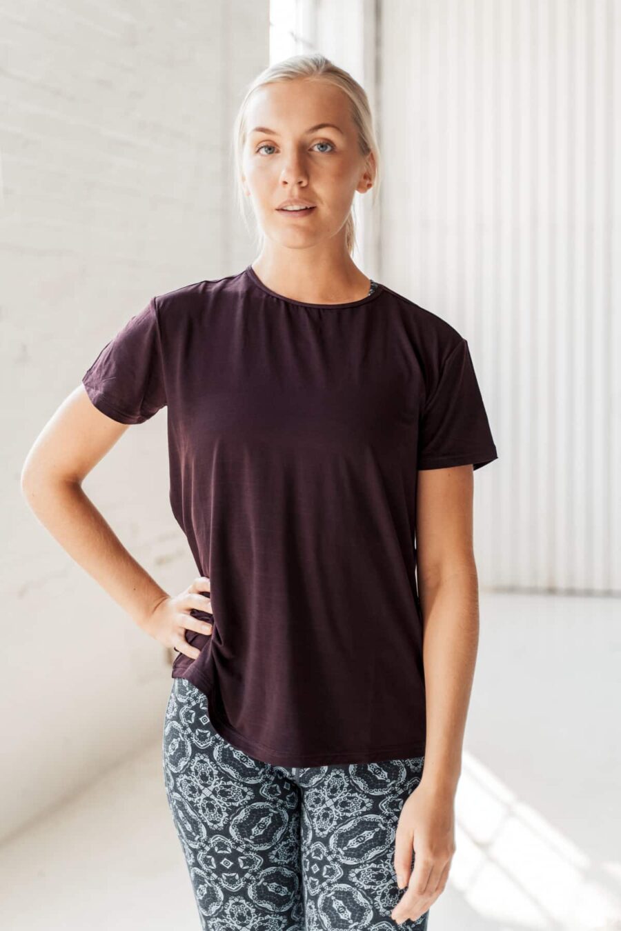Athlecia Lizzy T-Shirt, Purple Grape - Bild 2