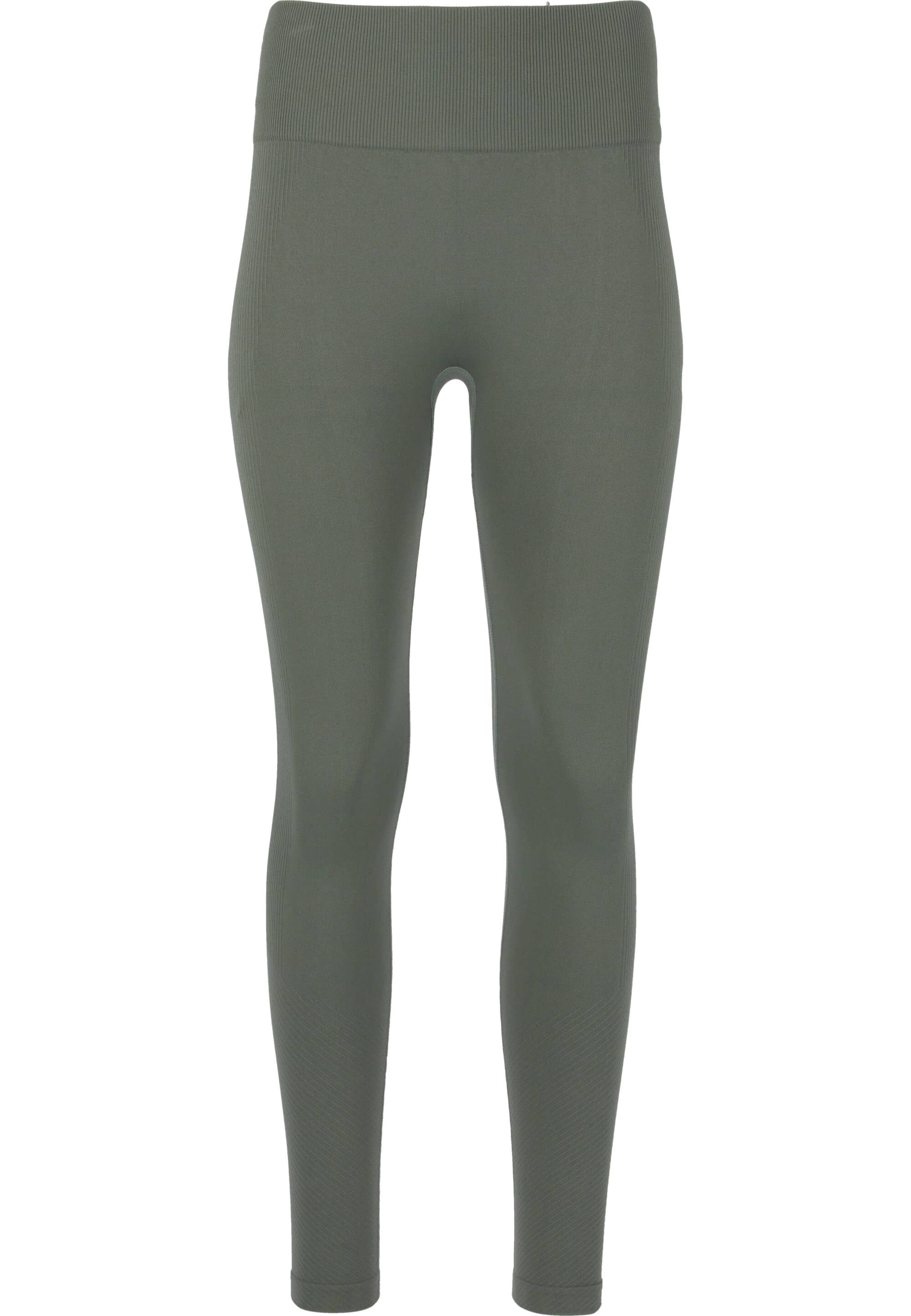 Athlecia Balance Seamless Leggings, Desert Green - Bild 2