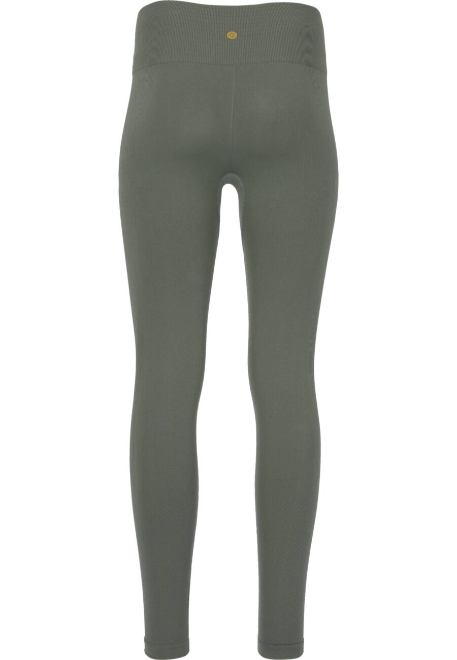 Athlecia Balance Seamless Leggings, Desert Green - Bild 3