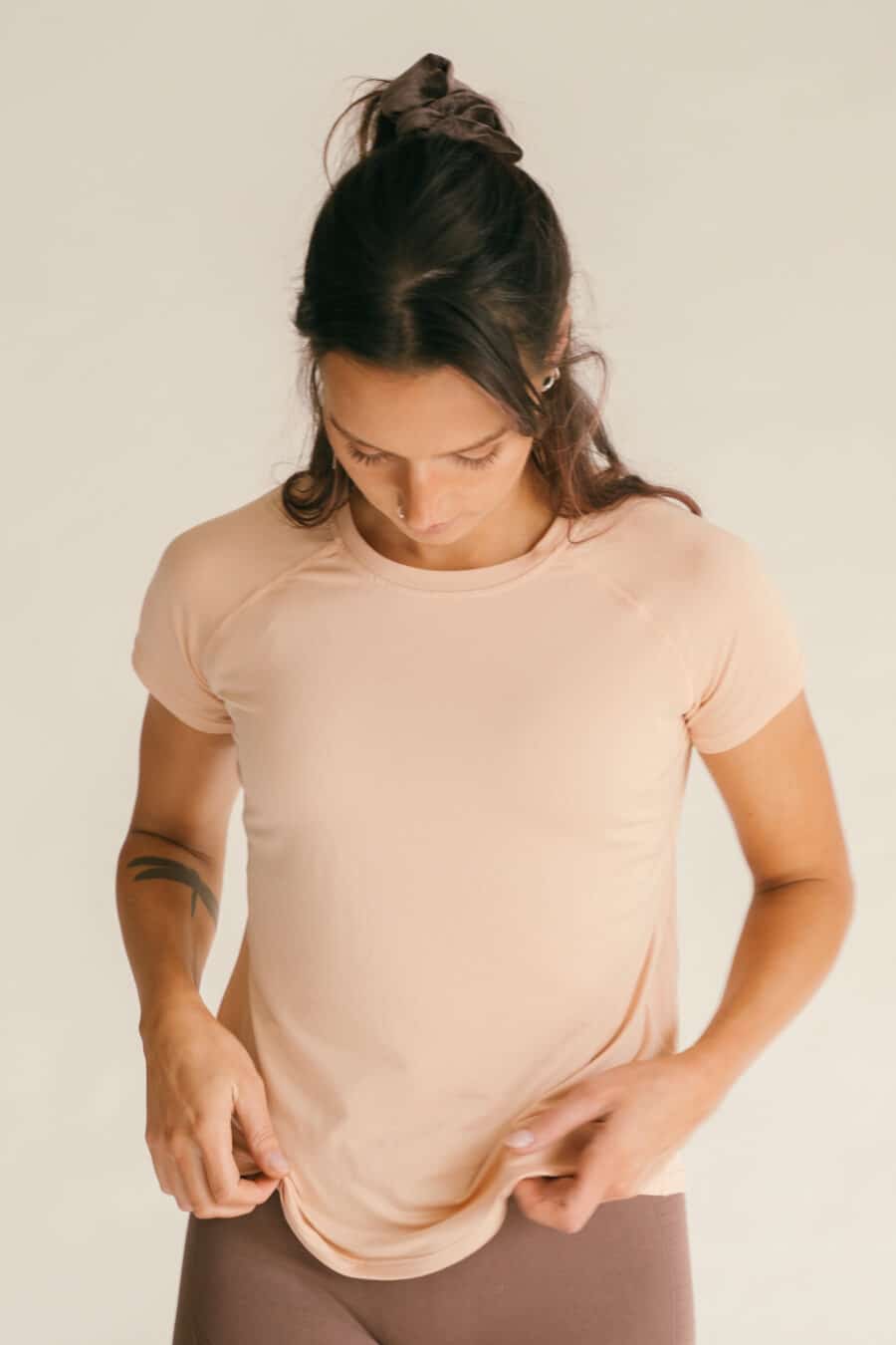 Athlecia Gaina Super Soft T-shirt, Maple Sugar