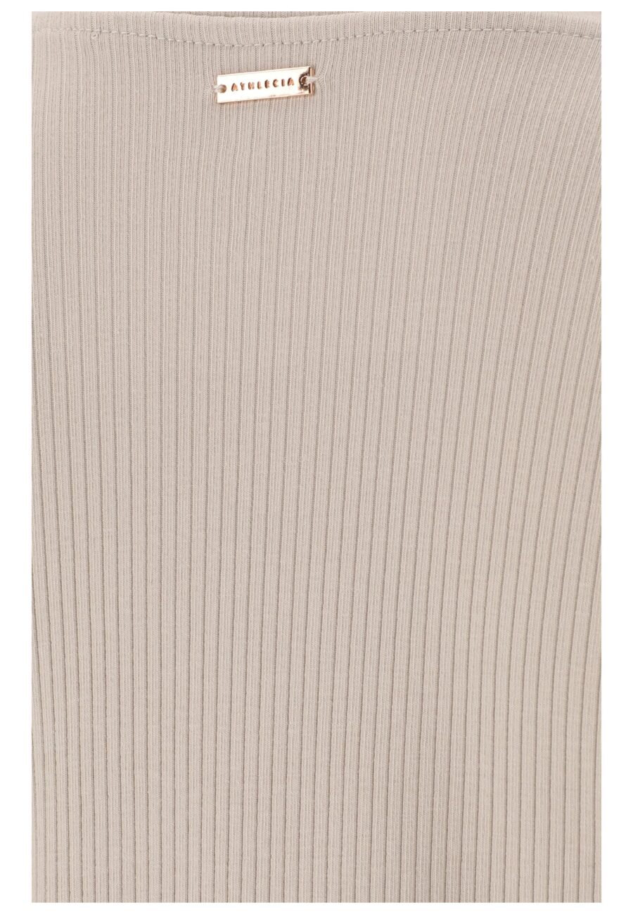 Athlecia Lankae Long Sleeved Rib Stop Pattern T-Shirt, Dove - Bild 4