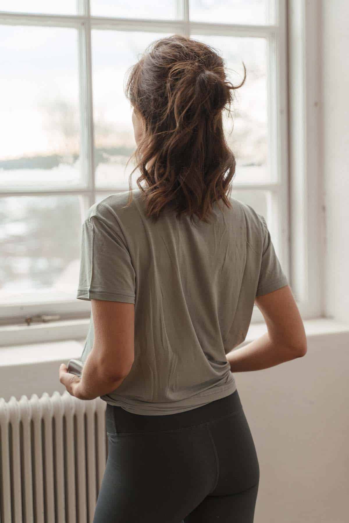 Athlecia Lizzy Stylish Slub Short Sleeve Tee, Slate Gray - Bild 5