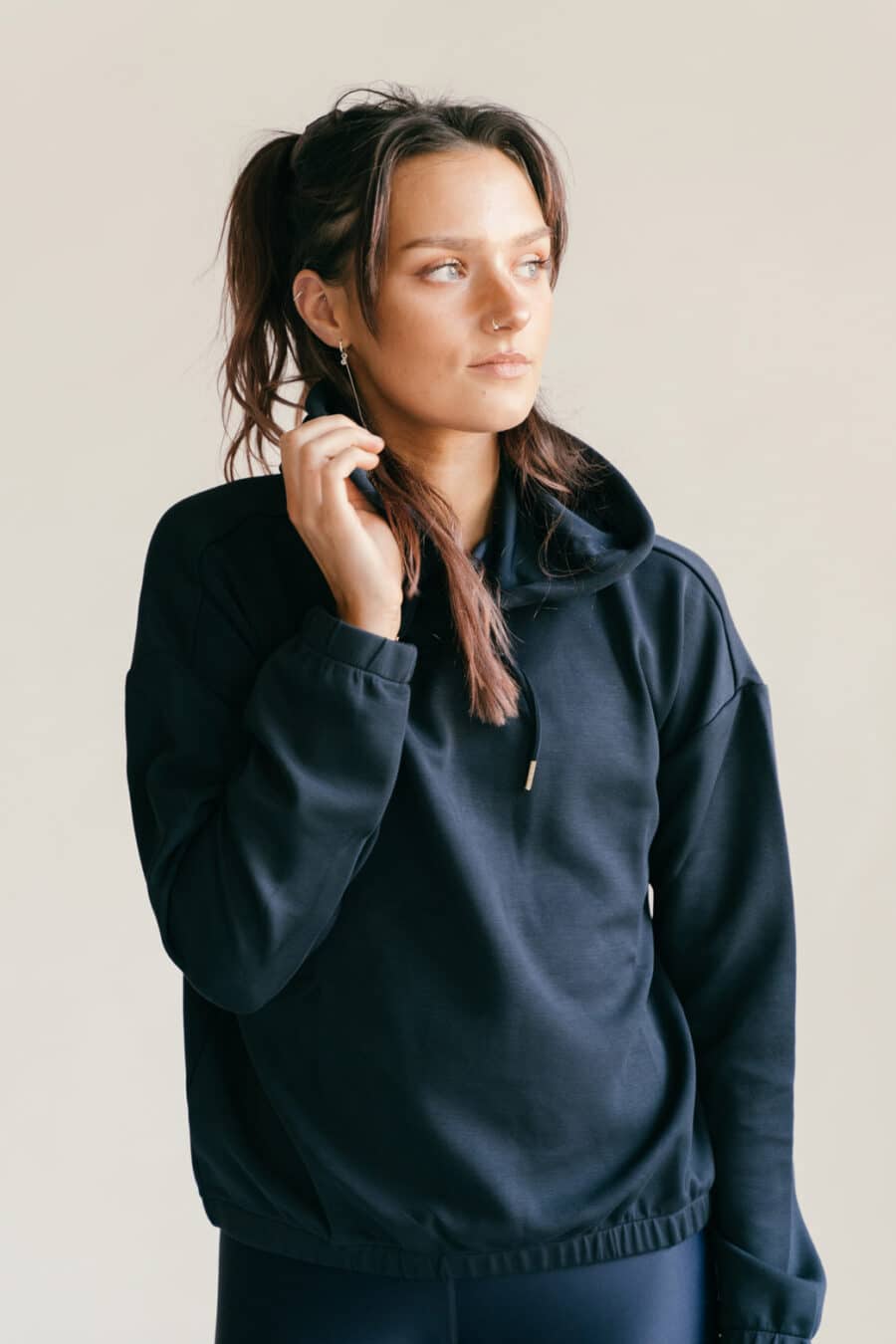 Athlecia Namier Hoodie, Dark Sapphire