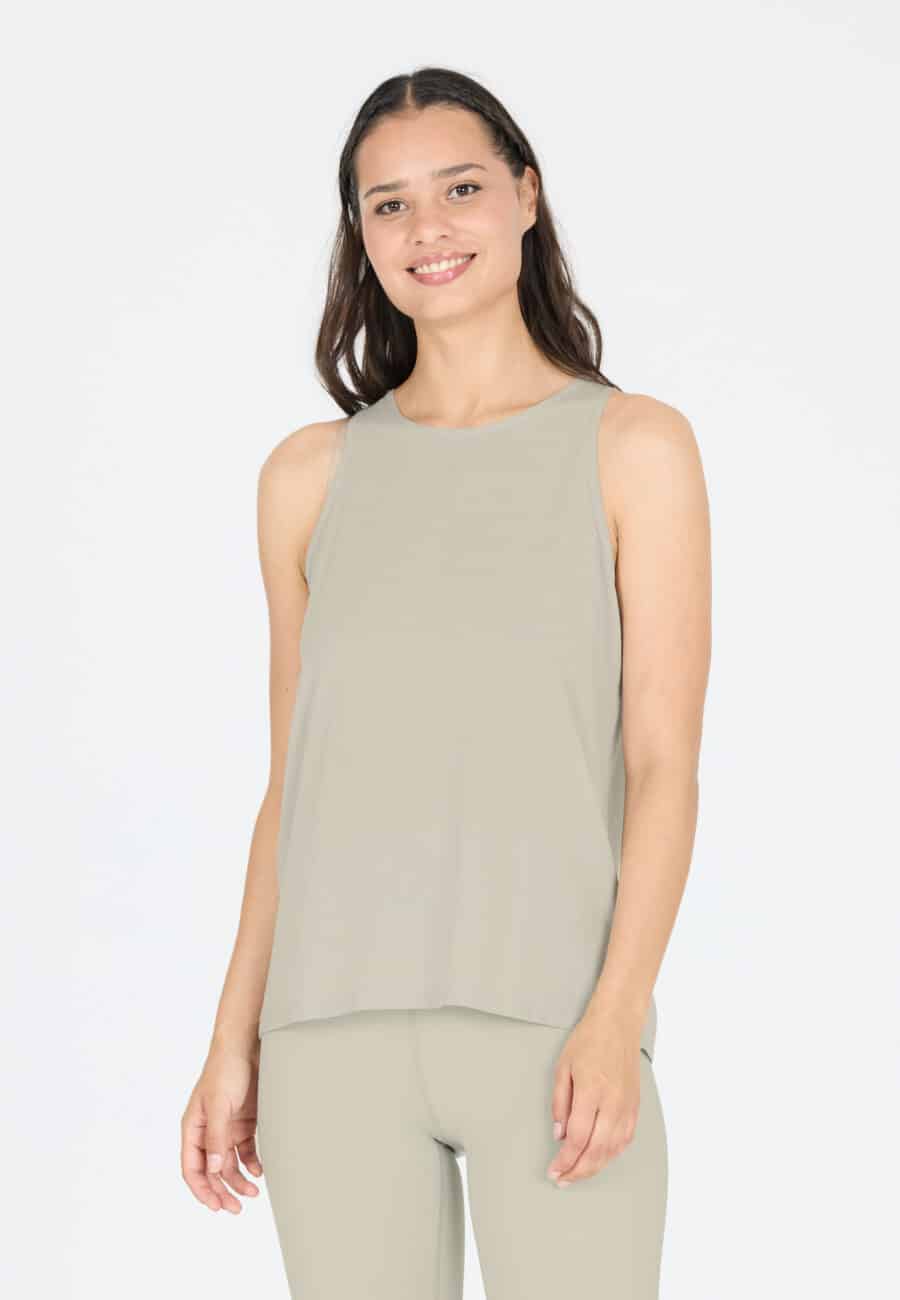 Athlecia Mota Soft Stretch Sports Top, Pigeon