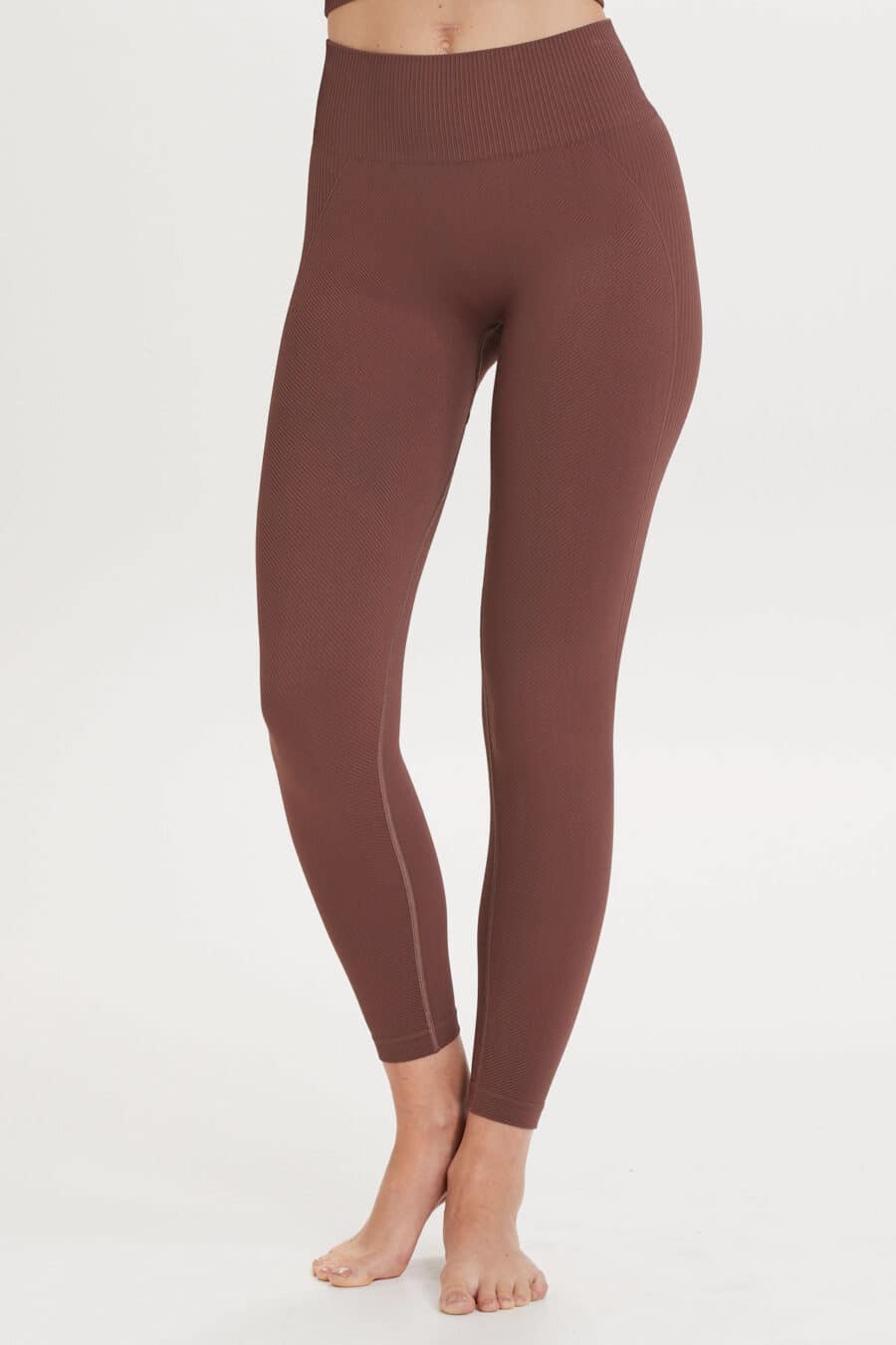 Athlecia Flow Seamless Tights, Burnt Rose - Bild 4