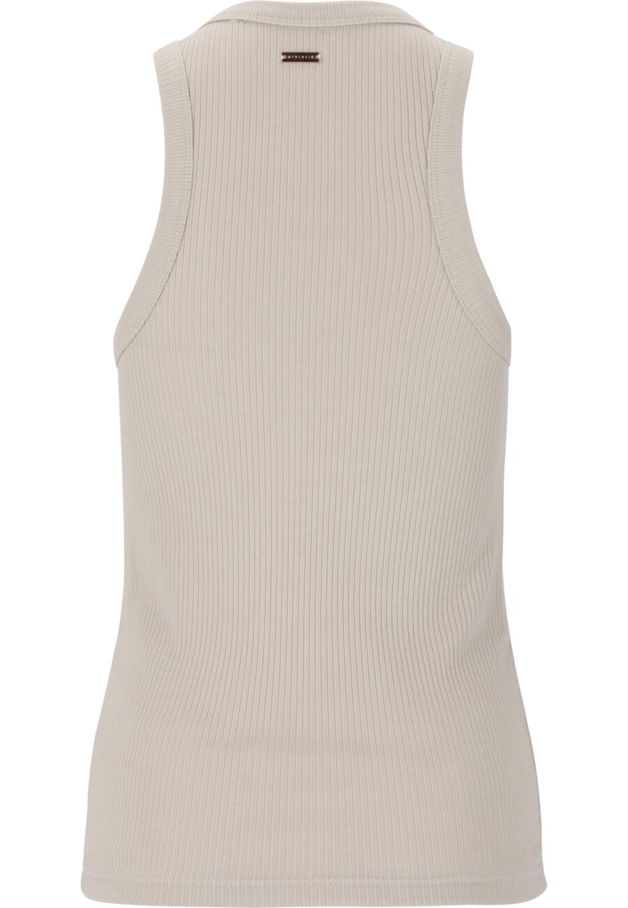 Athlecia Lankae Tank Top Rib Stop Pattern, Dove - Bild 3