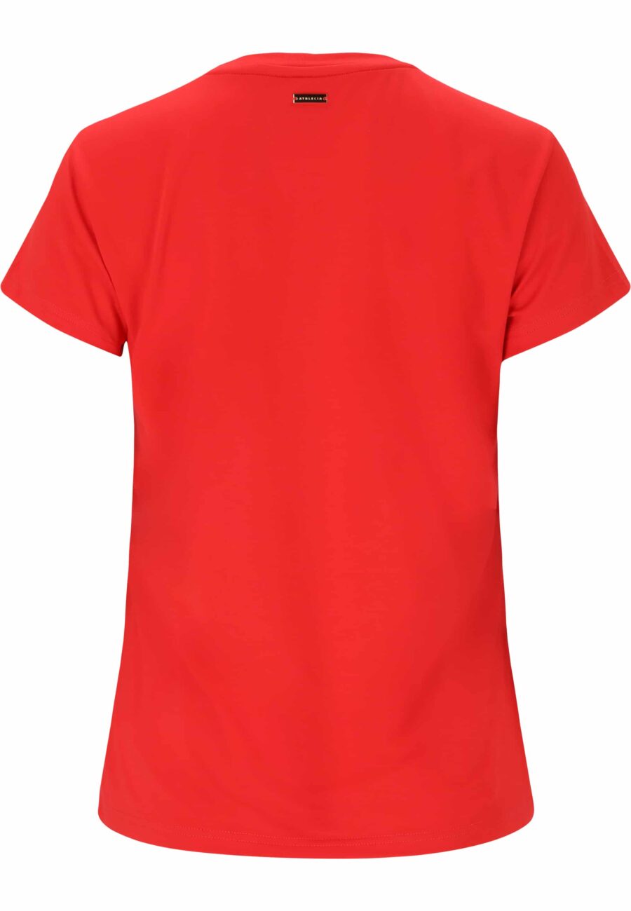 Athlecia Almi T-Shirt, Tomato - Bild 3