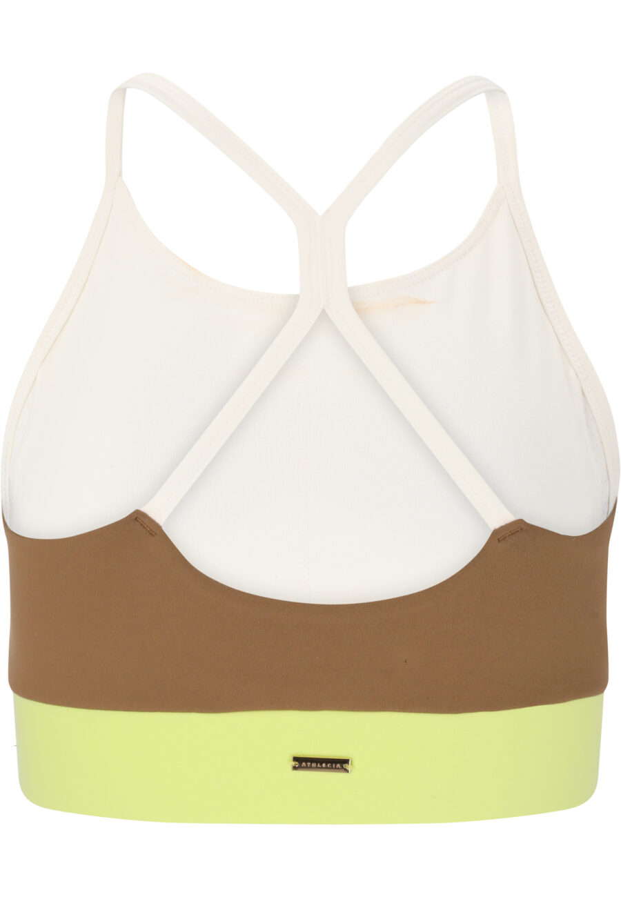 Athlecia Sukey Color Block Sports Bra, Whisper White - Bild 8