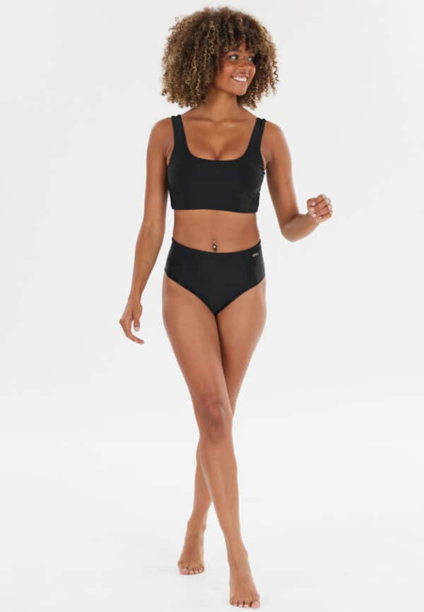 Athlecia Bay W Stylish Bikini Top, Black