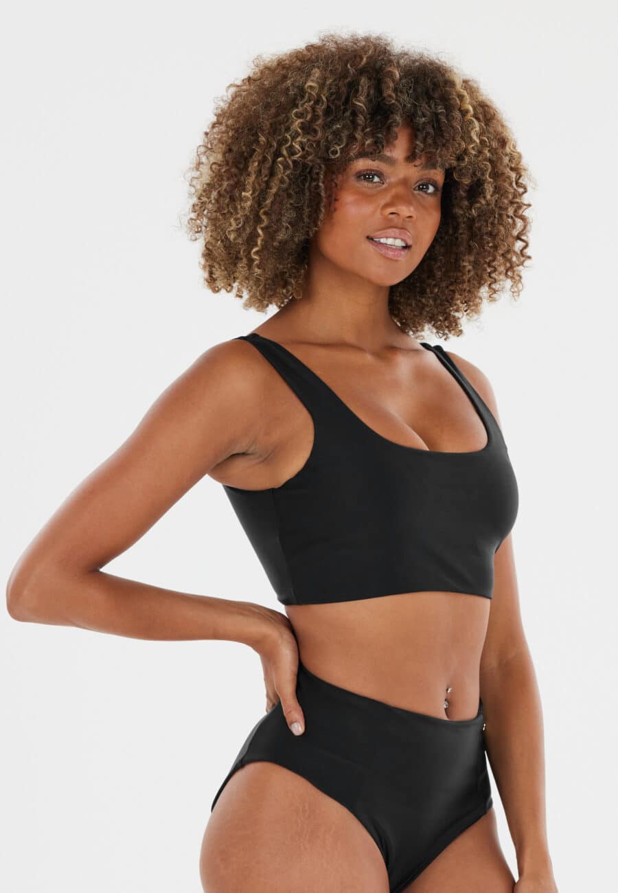 Athlecia Bay W Stylish Bikini Top, Black - Bild 6