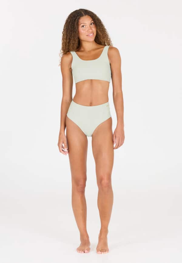 Athlecia Bay W Stylish Bikini Top, Pigeon